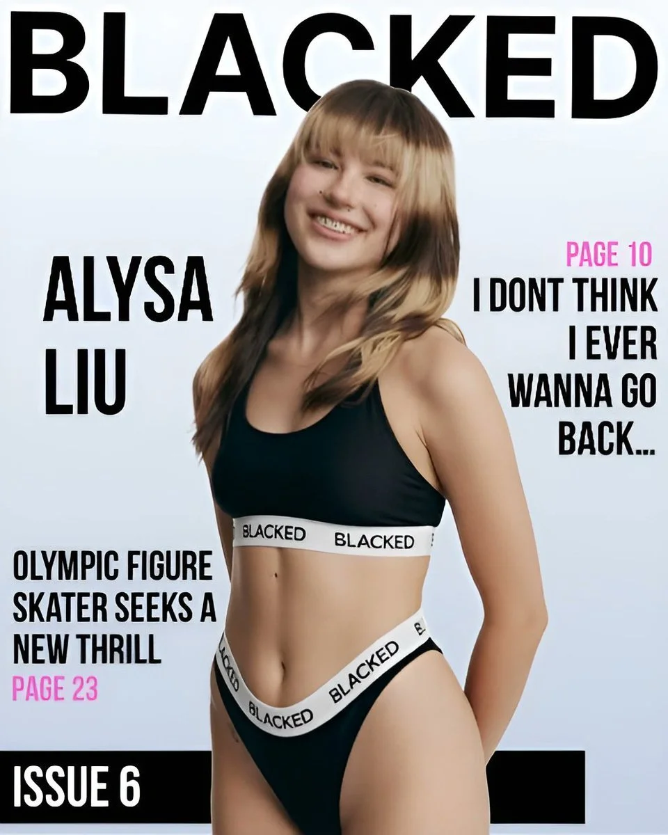 Alysa Liu the blacked queen🖤 ♠️ image 7