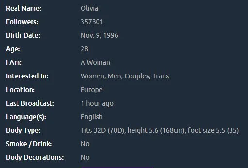 Olivia main image