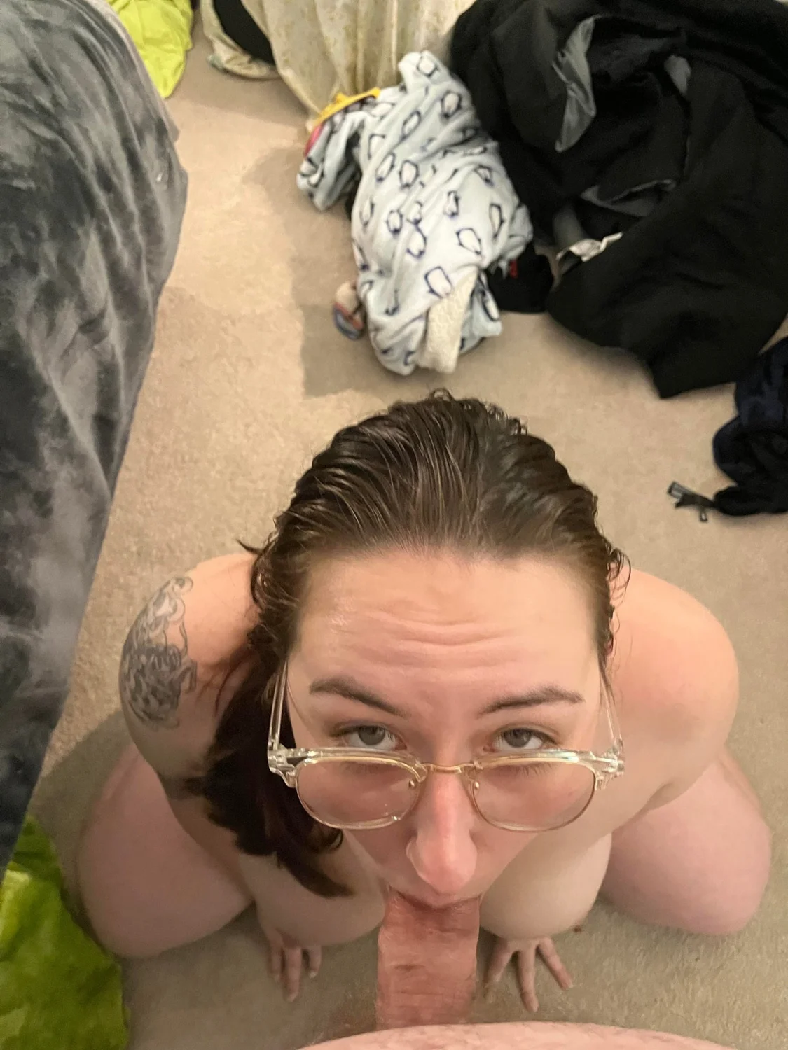 Spread open and blasted whore image 4