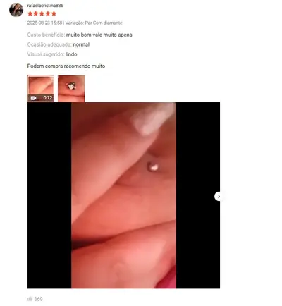 Avaliações da shopee - piercing no peito, prints 3.0 cover image