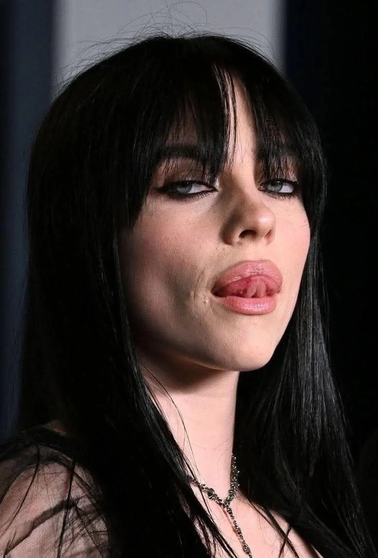 Just an old Black man BBC, 59 years old, fucking this whore Billie Eilish image 14
