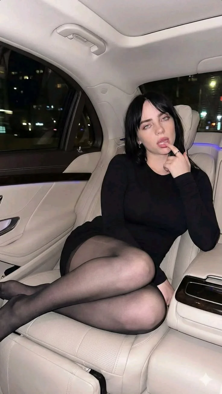 Just an old Black man BBC, 59 years old, fucking this whore Billie Eilish image 16