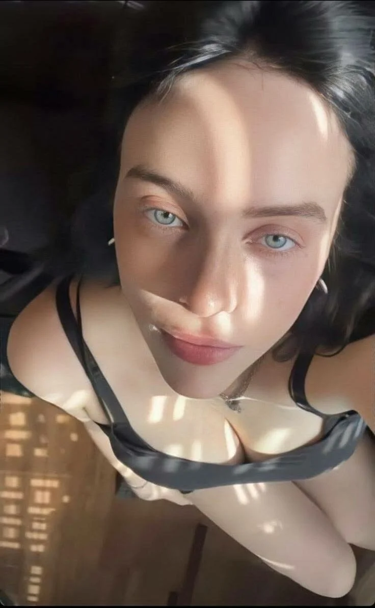 Just an old Black man BBC, 59 years old, fucking this whore Billie Eilish image 18