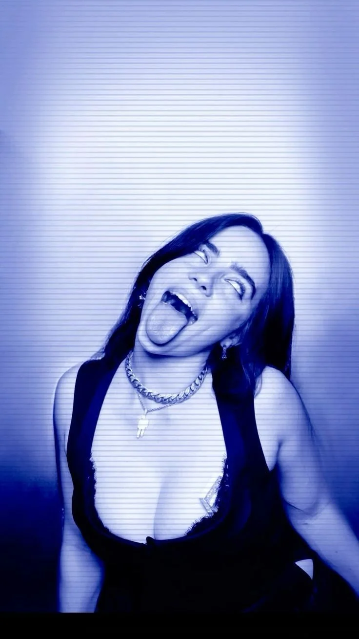 Just an old Black man BBC, 59 years old, fucking this whore Billie Eilish image 20