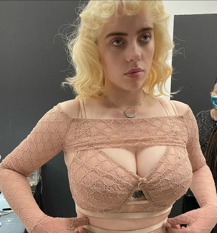 Just an old Black man BBC, 59 years old, fucking this whore Billie Eilish image 37