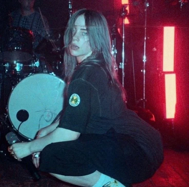 Just an old Black man BBC, 59 years old, fucking this whore Billie Eilish image 6