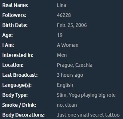 Lina cover image