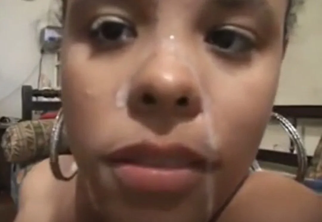 Facial shower on slut horny and stunning brazilian beauty image 13