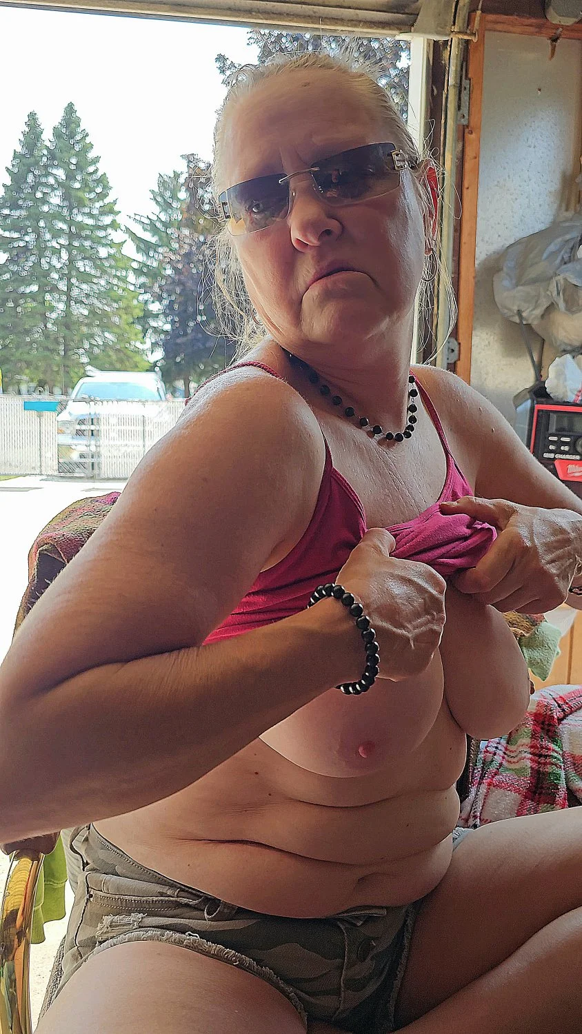 Always flashing her sexy tits. image 2