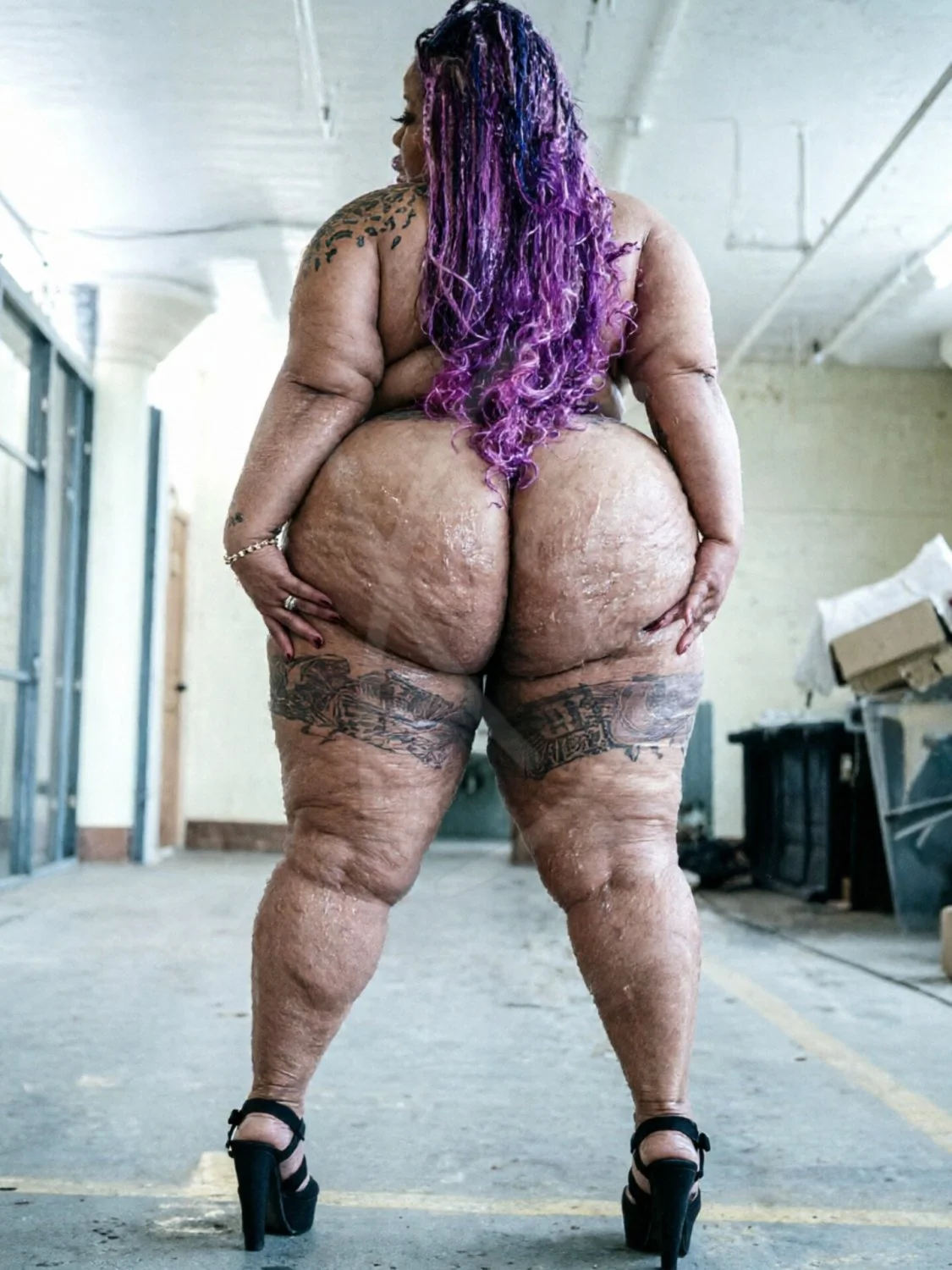 Black Textured Ass image 11