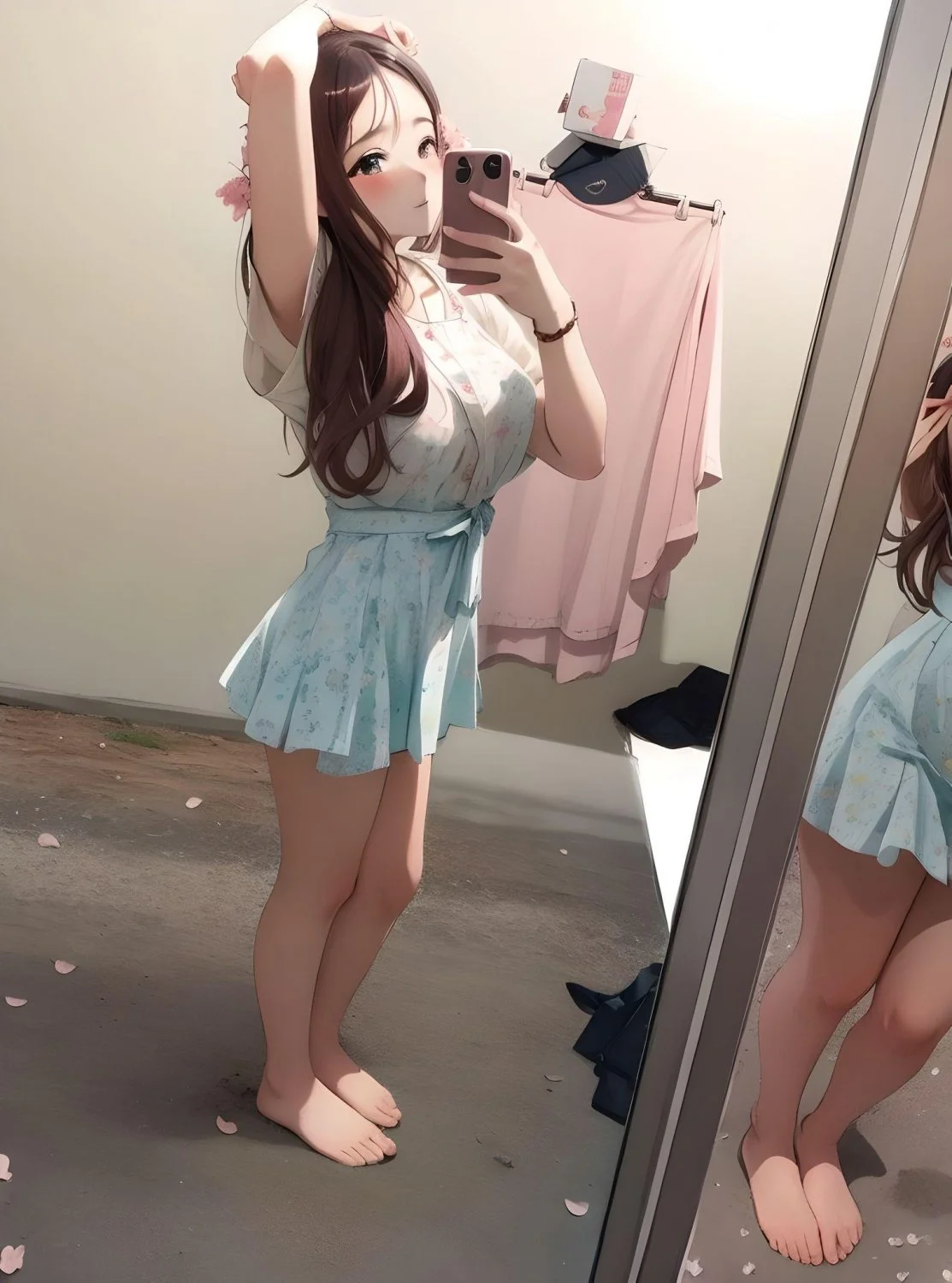 AI dressing room chick image 18