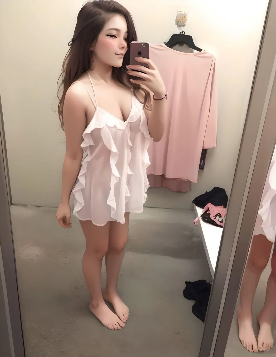 AI dressing room chick image 4
