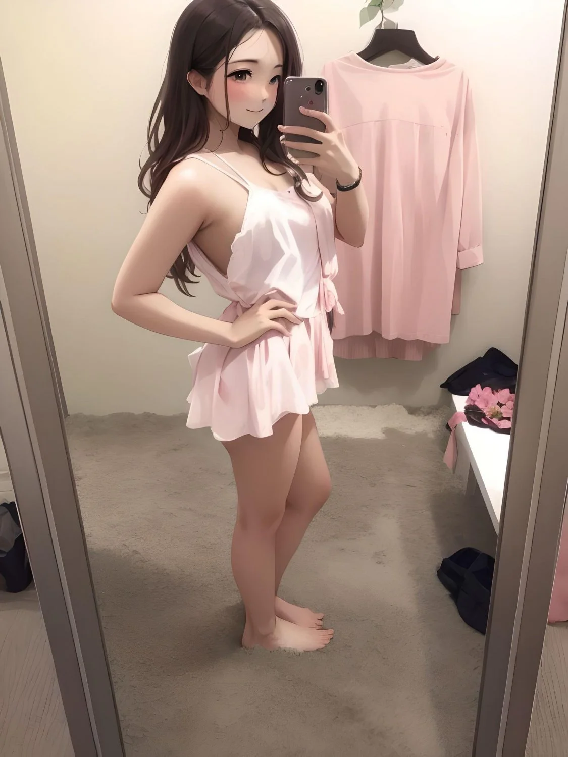 AI dressing room chick image 9
