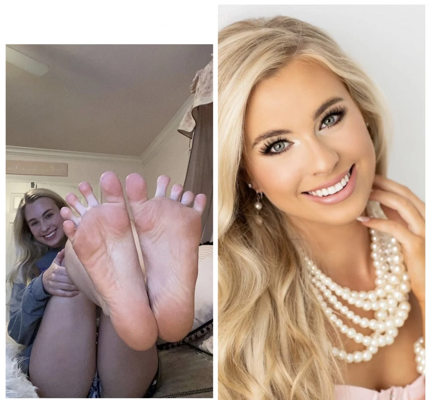 Blonde Texas Influencer Amateur Soles main image