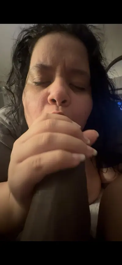 Latina bbw loves bbc in her mouth cover image