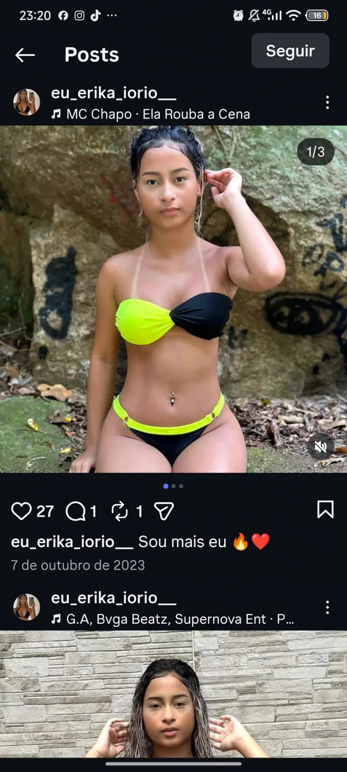 Tudo que consegui da Érika iorio gostosa puta image 15