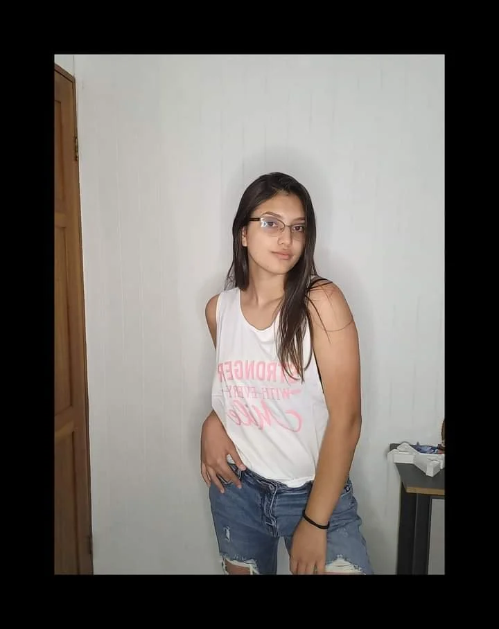 Skinny Latina religious image 7