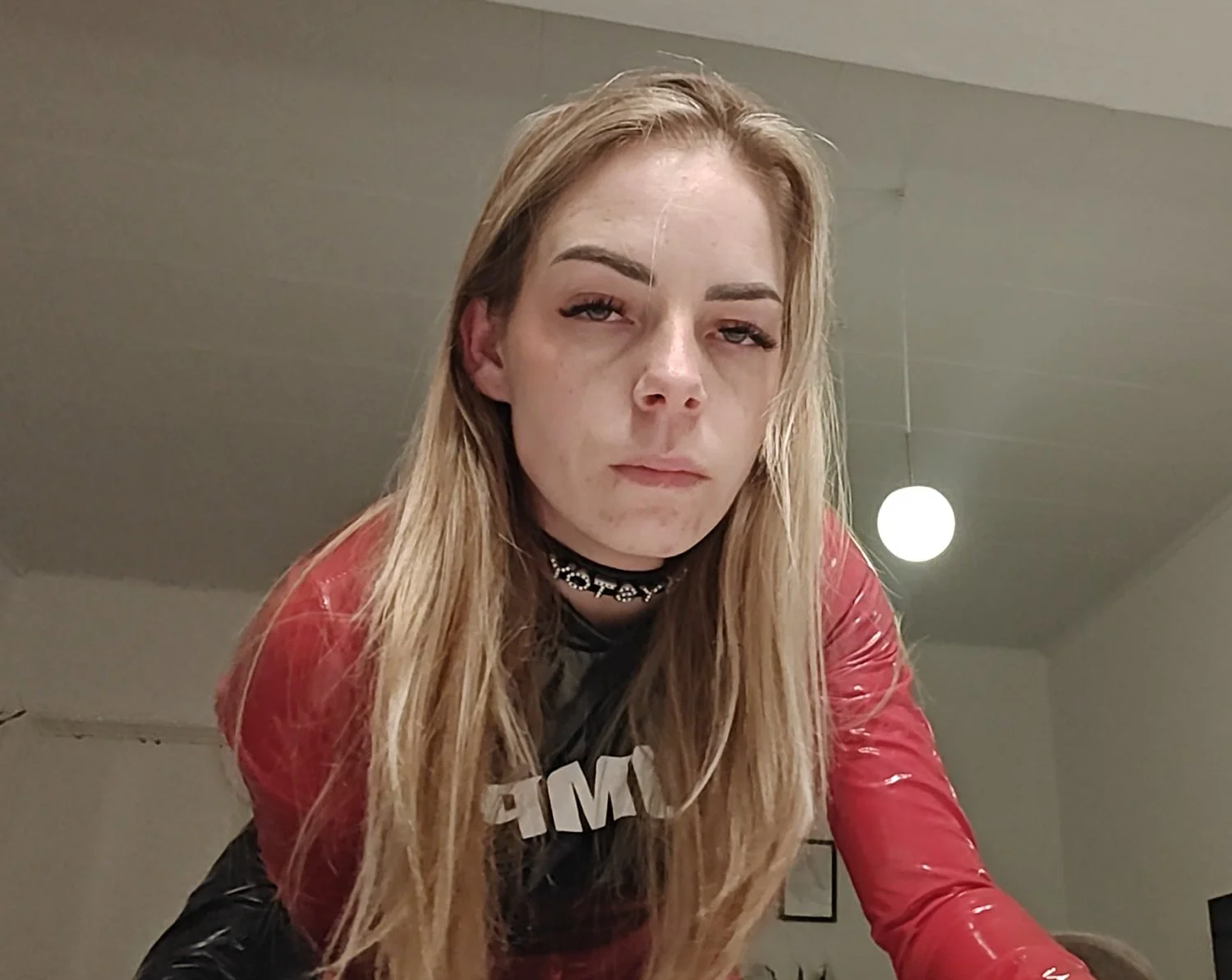 GF in sexy PVC image 6