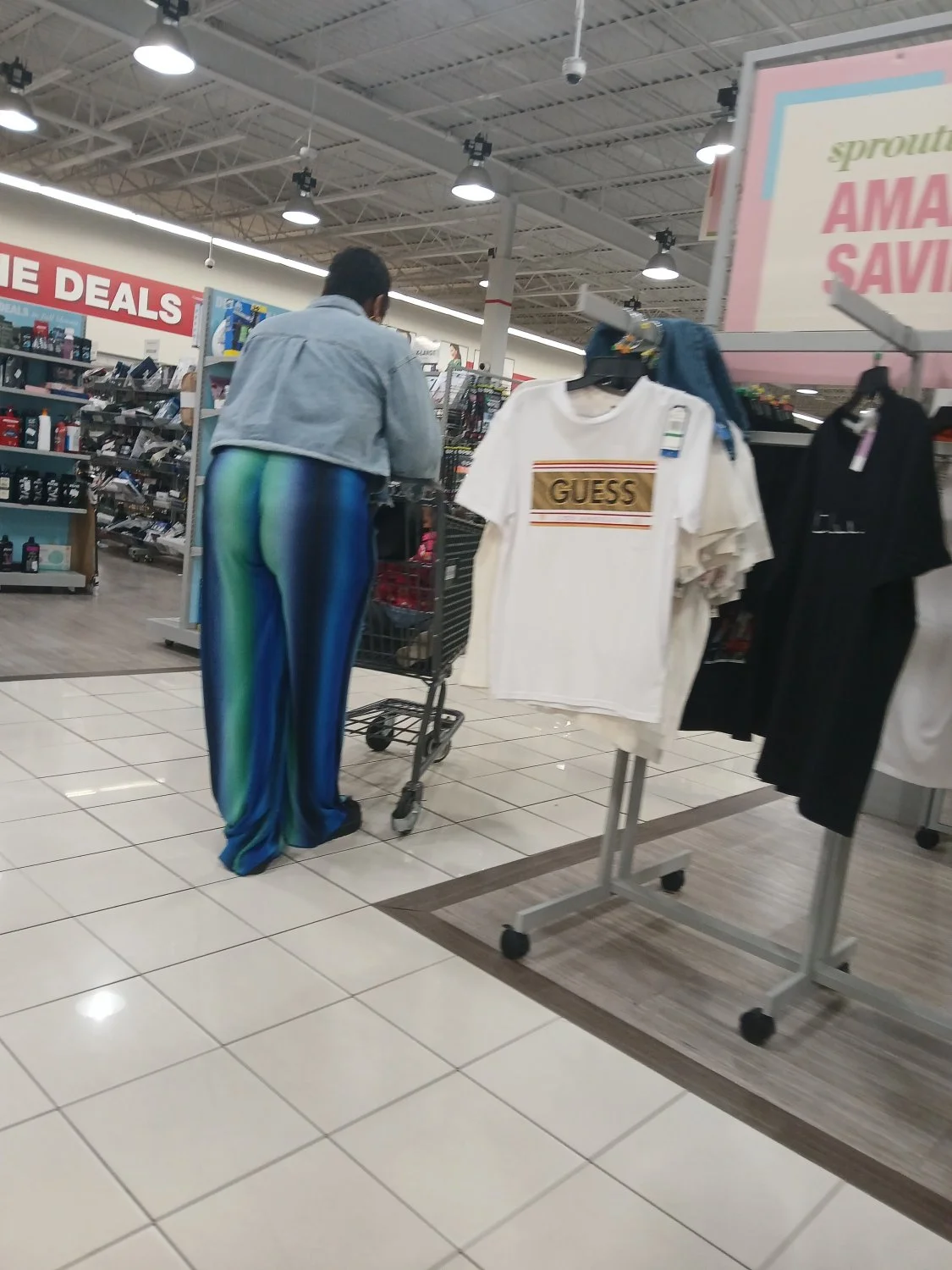 Black mommy VPL wedgie image 17