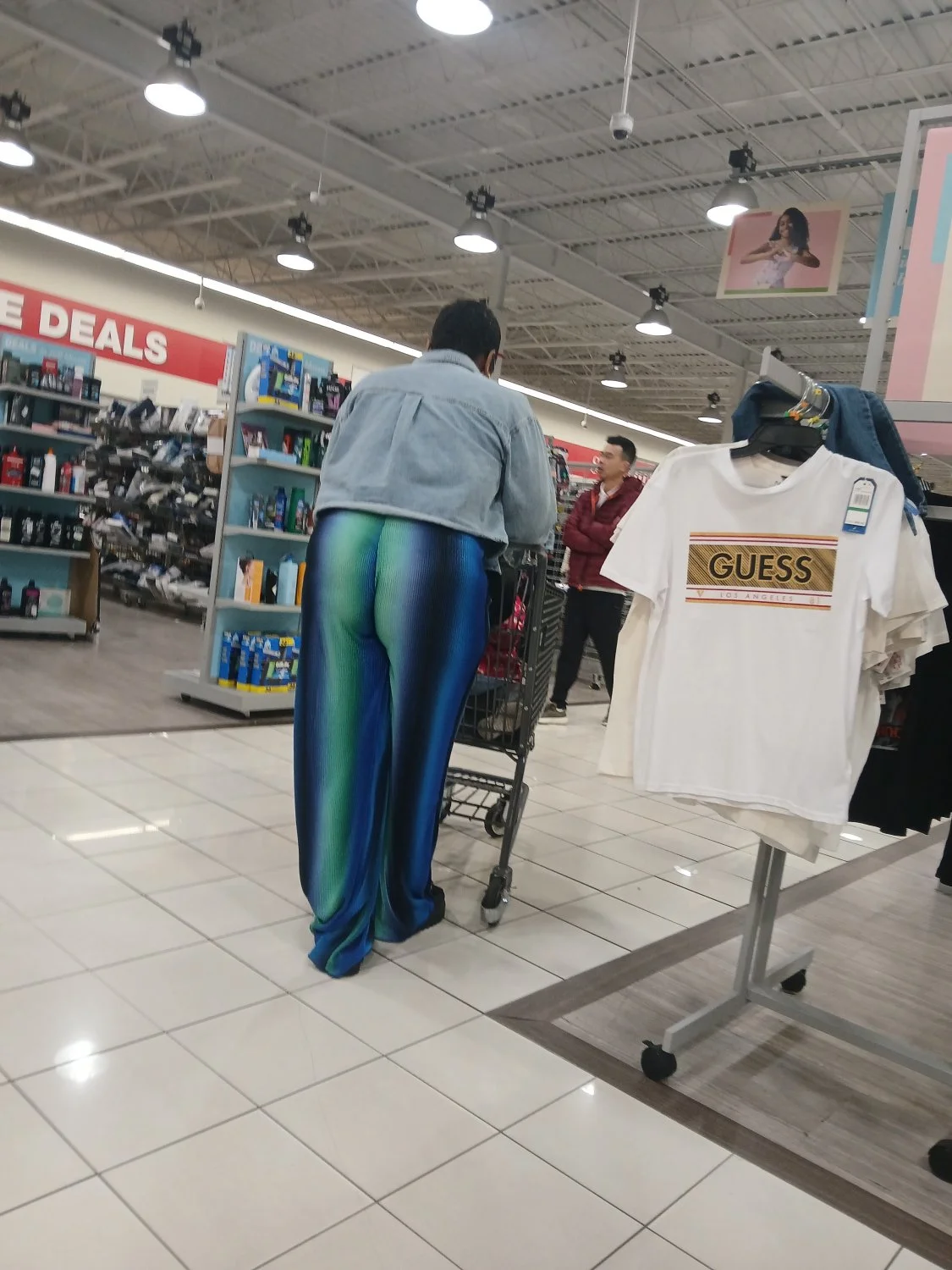 Black mommy VPL wedgie image 25