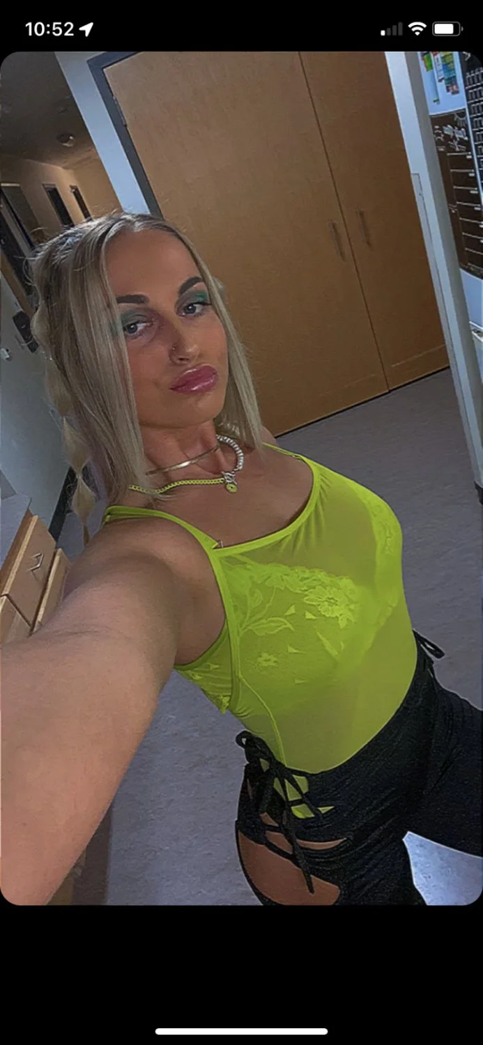 Watched my college crush (22) let some preppy asshole slide his cock between her tits till he came image 28