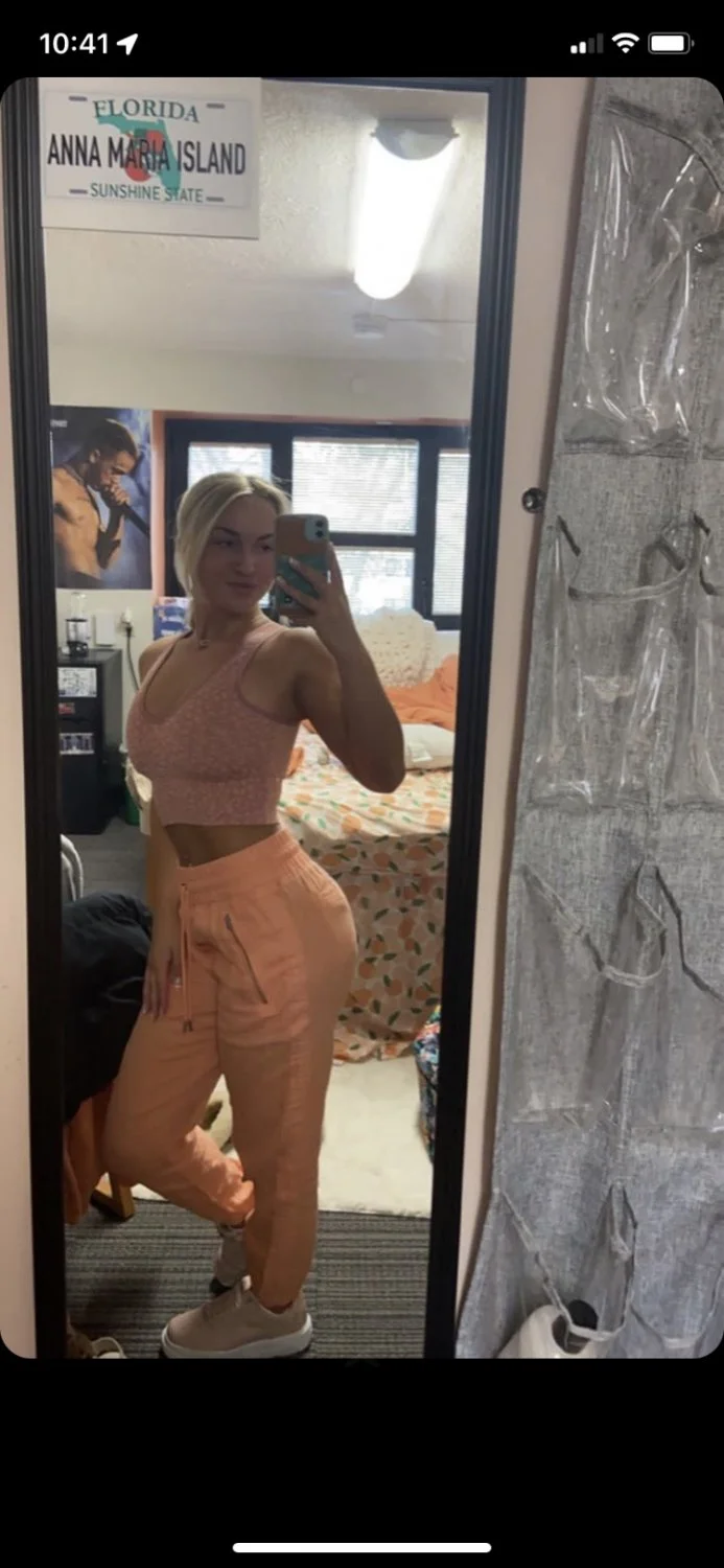 Watched my college crush (22) let some preppy asshole slide his cock between her tits till he came image 41