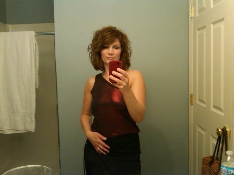 Milf bathroom mirror selfies main image