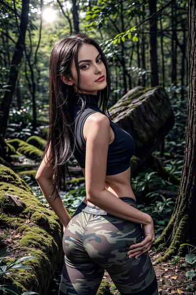 AI Celeb Deepfakes - Camila Mendes fucking round the world cover image