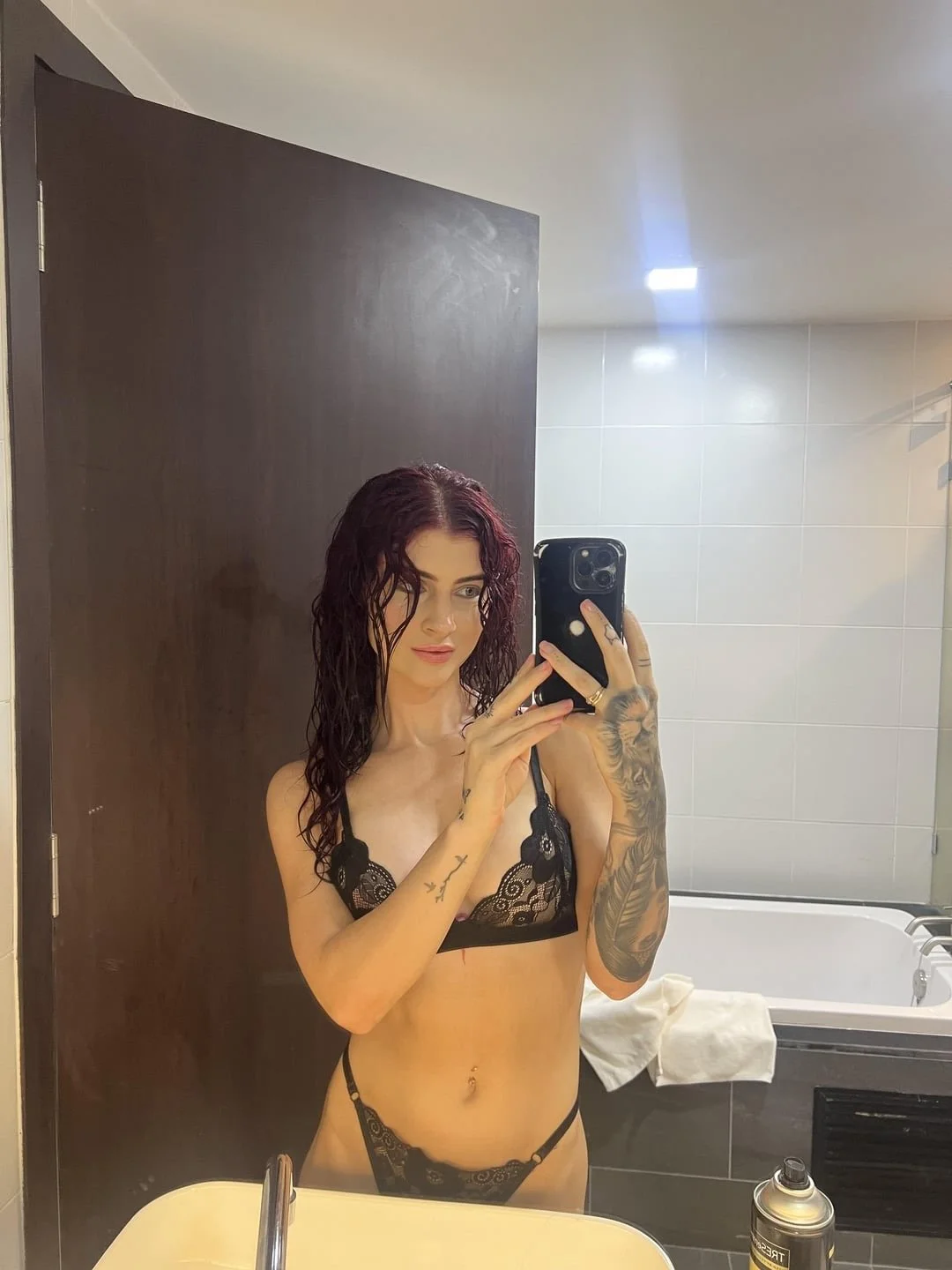 Sky in sexy lingerie image 32
