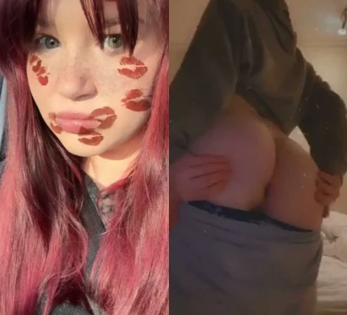 Alt Girl Spreads Her Fat Ass image 5