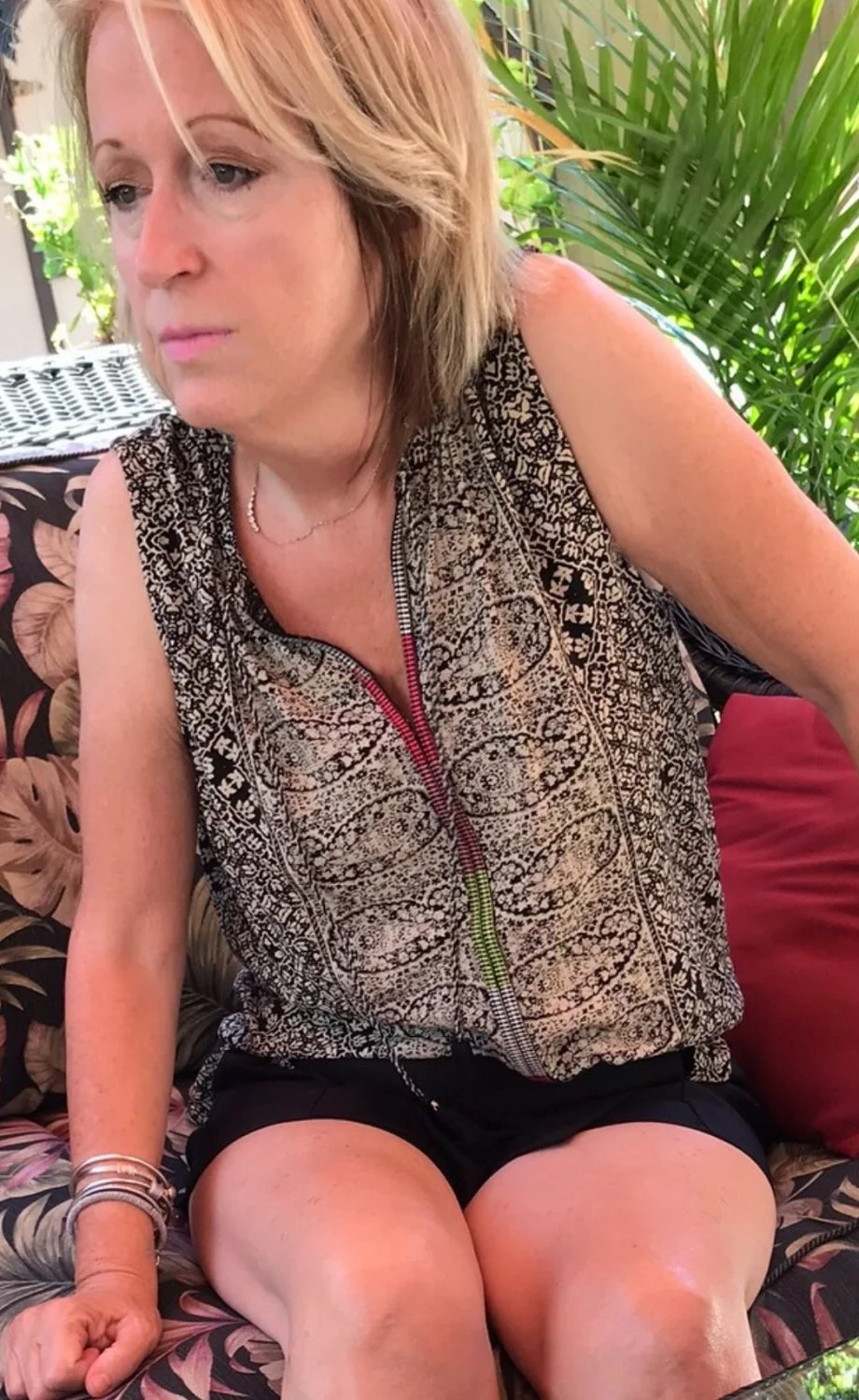 Mature Blonde Slut Wife Plays image 20