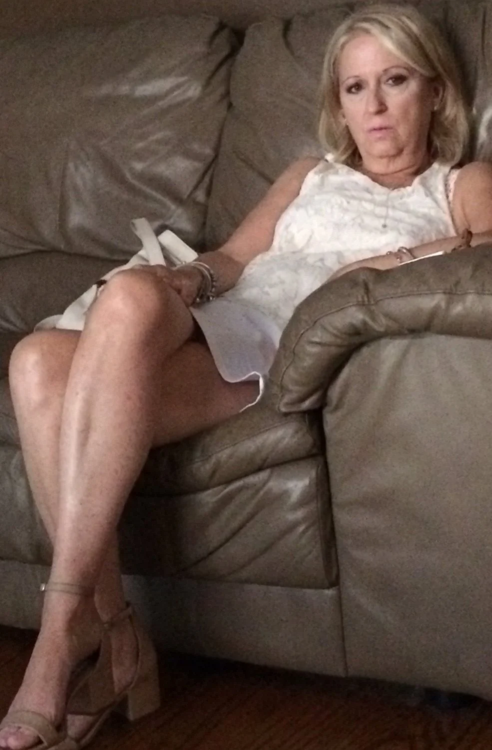 Mature Blonde Slut Wife Plays image 23