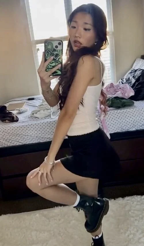 Jeanne Nguyen Asian Teen TikTok Slut! Texas Tech University Student Leaked Nudes! Abg Cumslut image 13