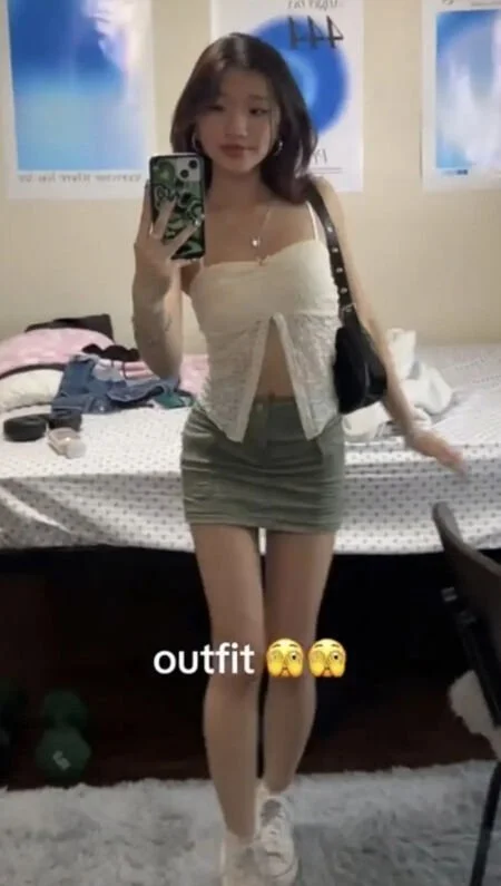 Jeanne Nguyen Asian Teen TikTok Slut! Texas Tech University Student Leaked Nudes! Abg Cumslut image 2