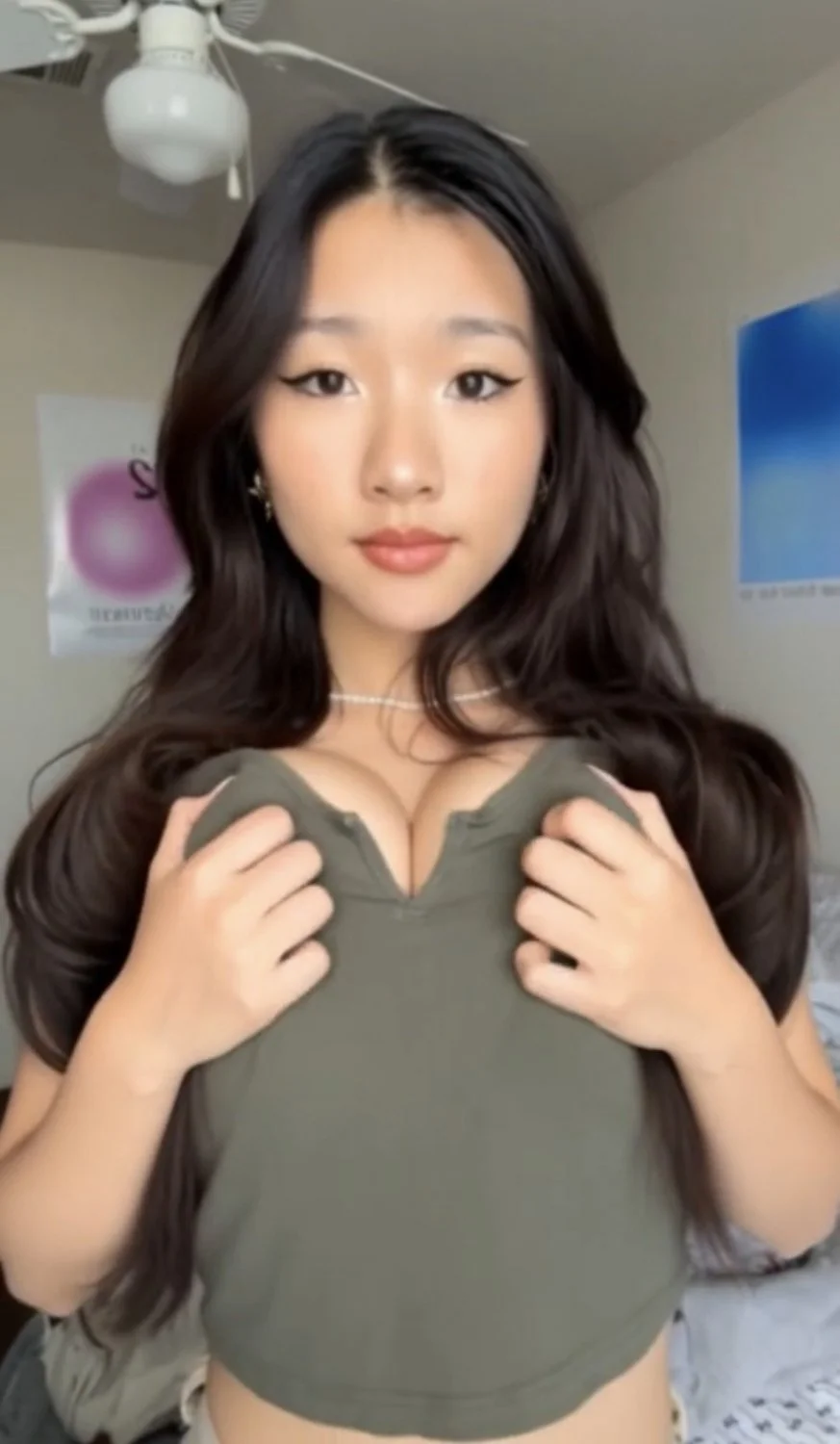 Jeanne Nguyen Asian Teen TikTok Slut! Texas Tech University Student Leaked Nudes! Abg Cumslut image 33