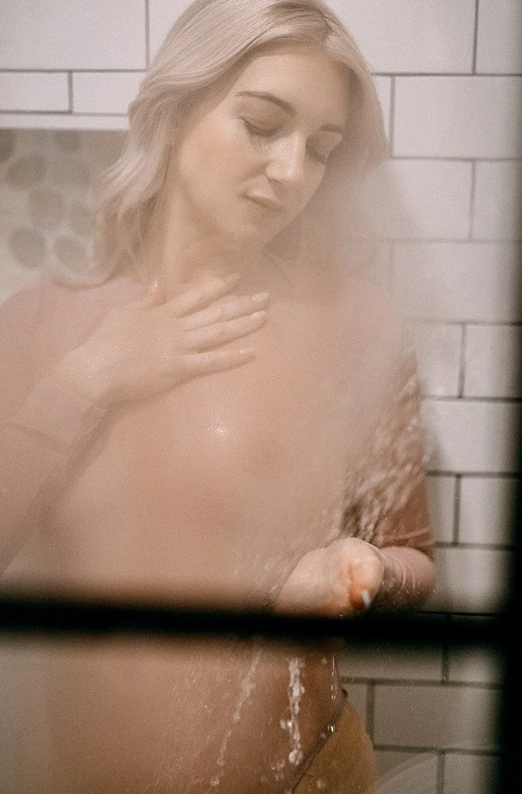 Gorgeous tiny tit blonde boudoir pt2 image 19