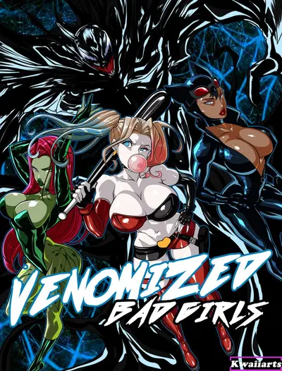Venomized Bad Girls_Comic cover image
