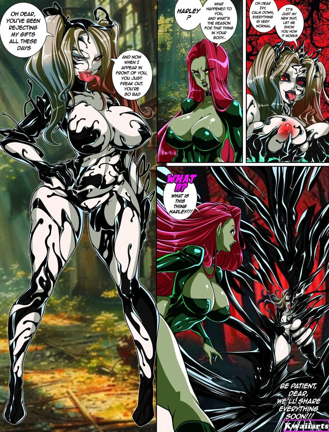 Venomized Bad Girls_Comic image 10