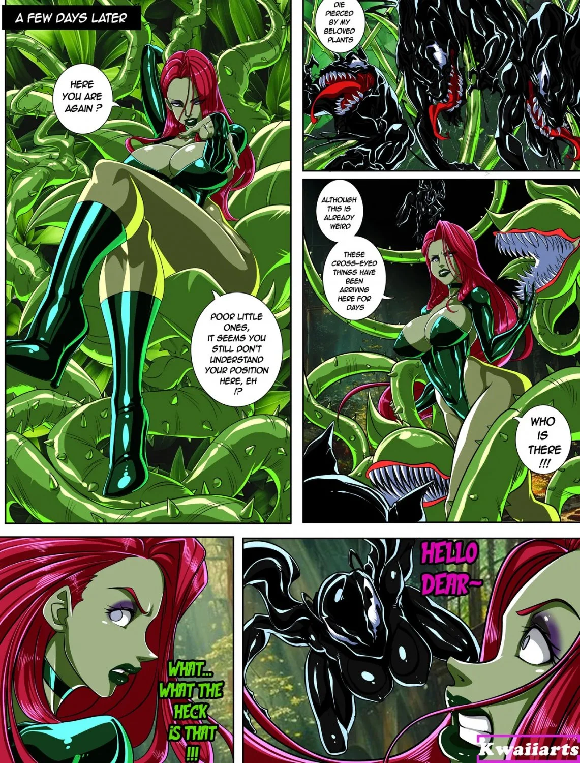 Venomized Bad Girls_Comic image 9