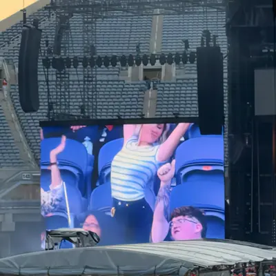 milf bodyroll on concert jumbotron cover image