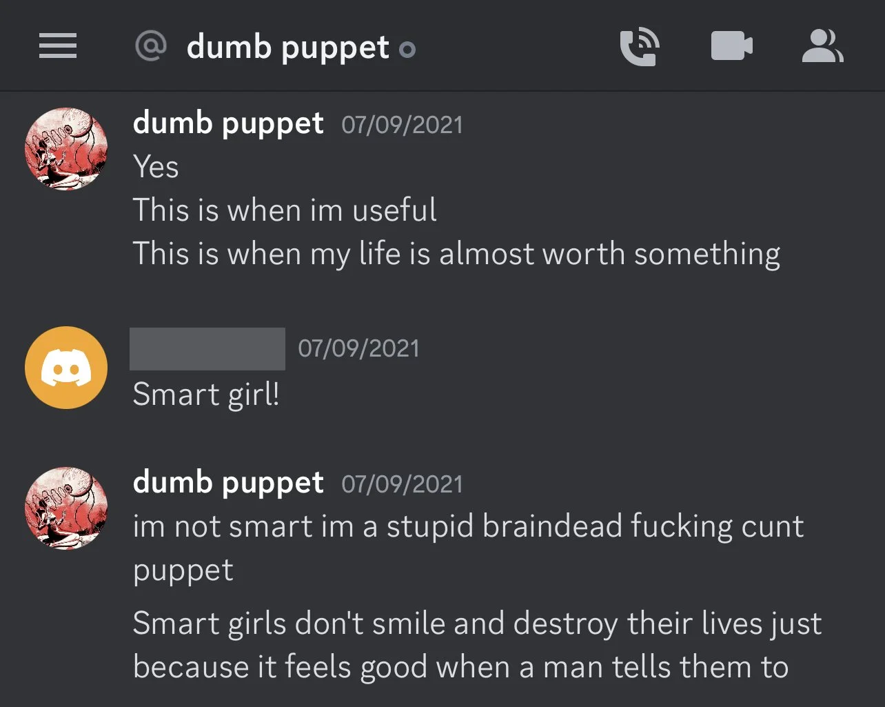 Dumb Puppet for Patriarchy Exposed [Part 2] image 3
