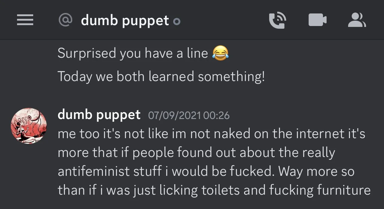 Dumb Puppet for Patriarchy Exposed [Part 2] image 6