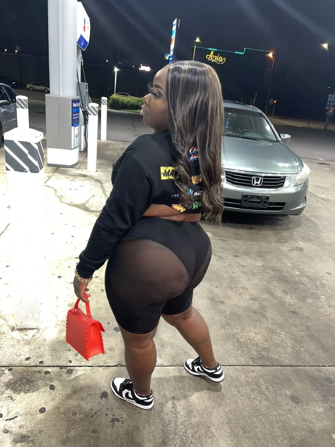 Chubby But Thick Darkskin Ho image 14