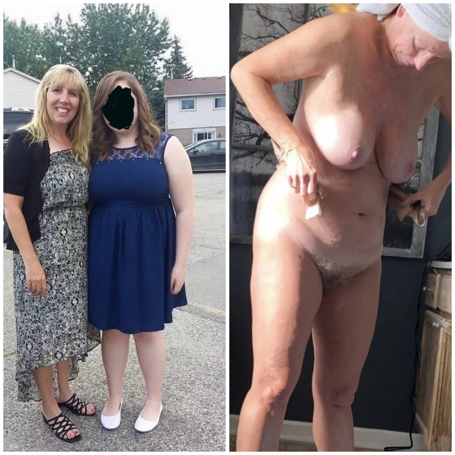Hairy Blonde MILF image 3