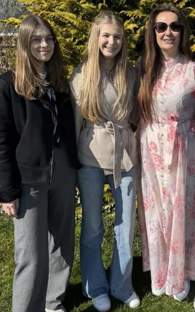 My daughters and wife. cover image