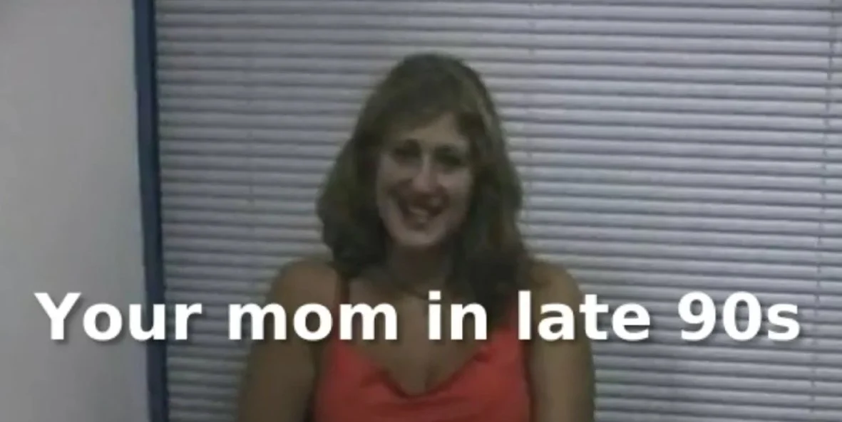 My mom in late 90s image 3