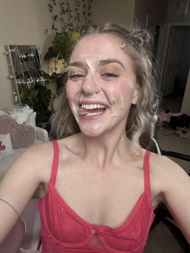 Love a pretty face covered in cum image 13