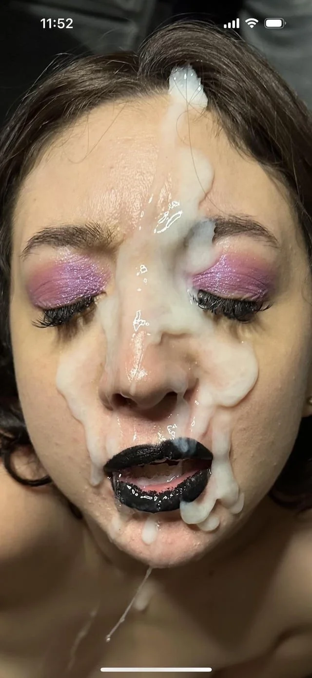 Love a pretty face covered in cum image 18