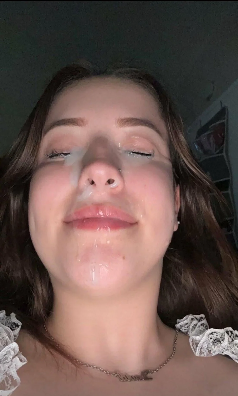 Love a pretty face covered in cum image 26