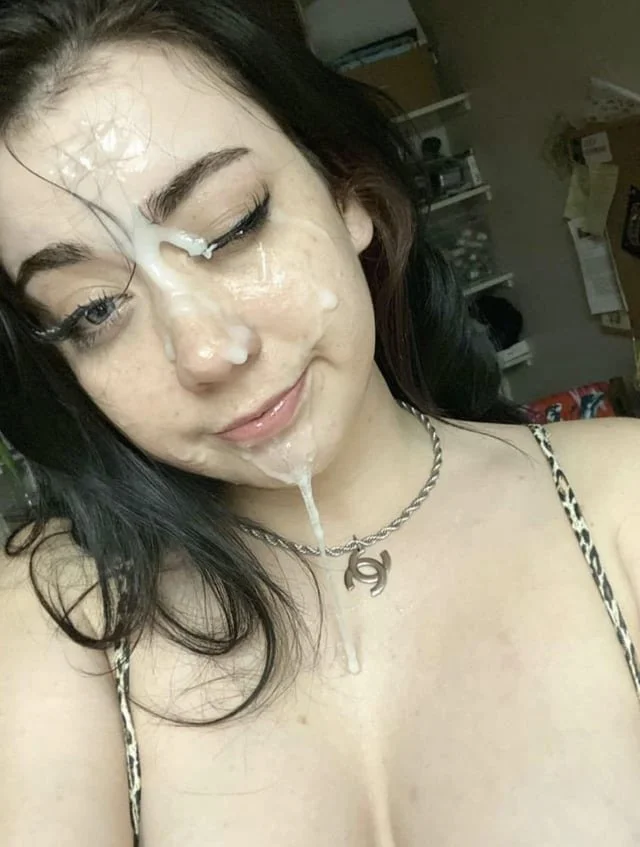 Love a pretty face covered in cum image 27